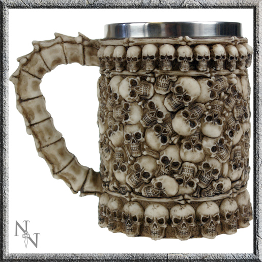 Кружка AL50068 Skull Pit Tankard - фото 1 - rockbunker.ru