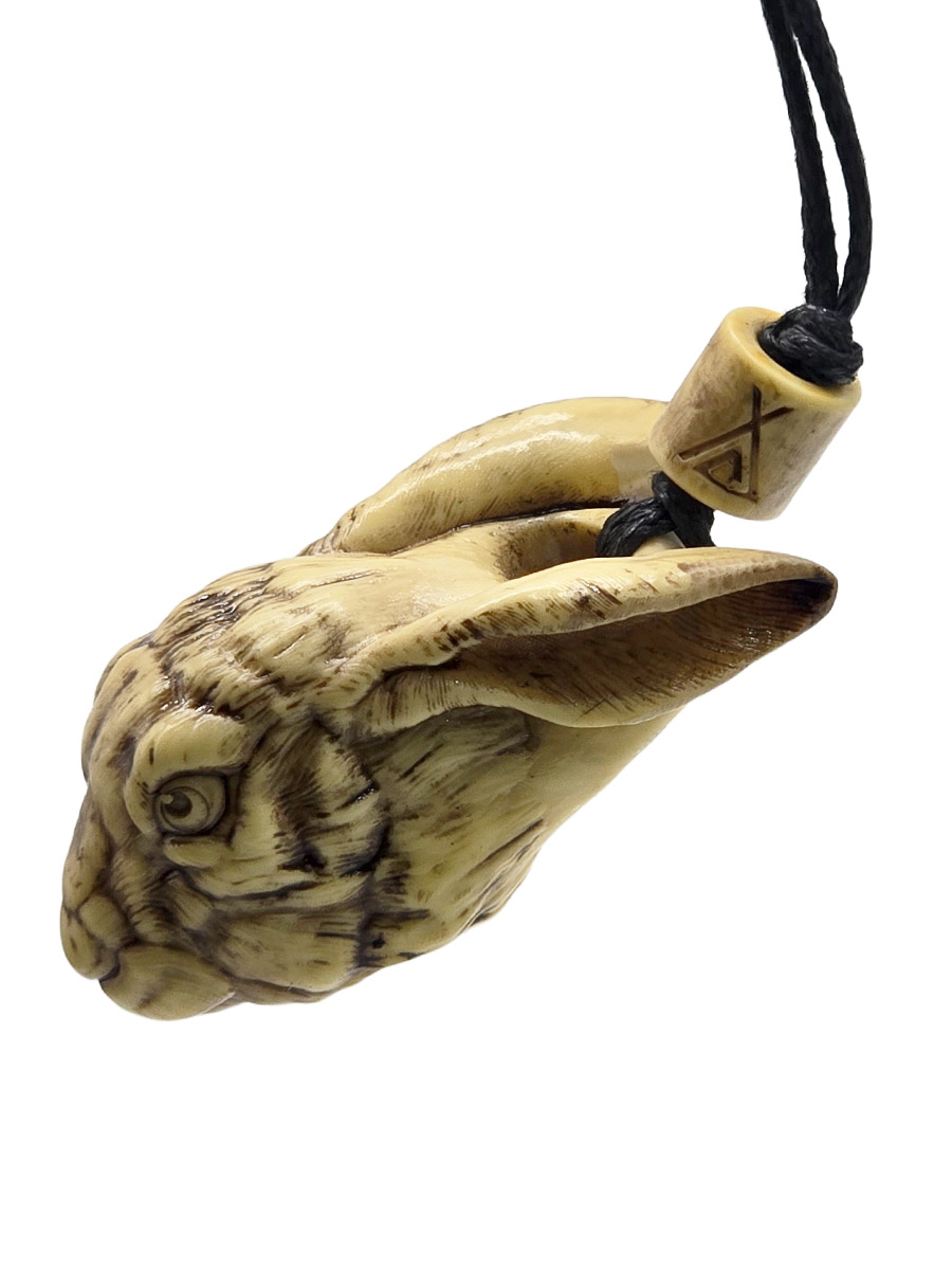 Кулон Голова Кролика - фото 2 - rockbunker.ru