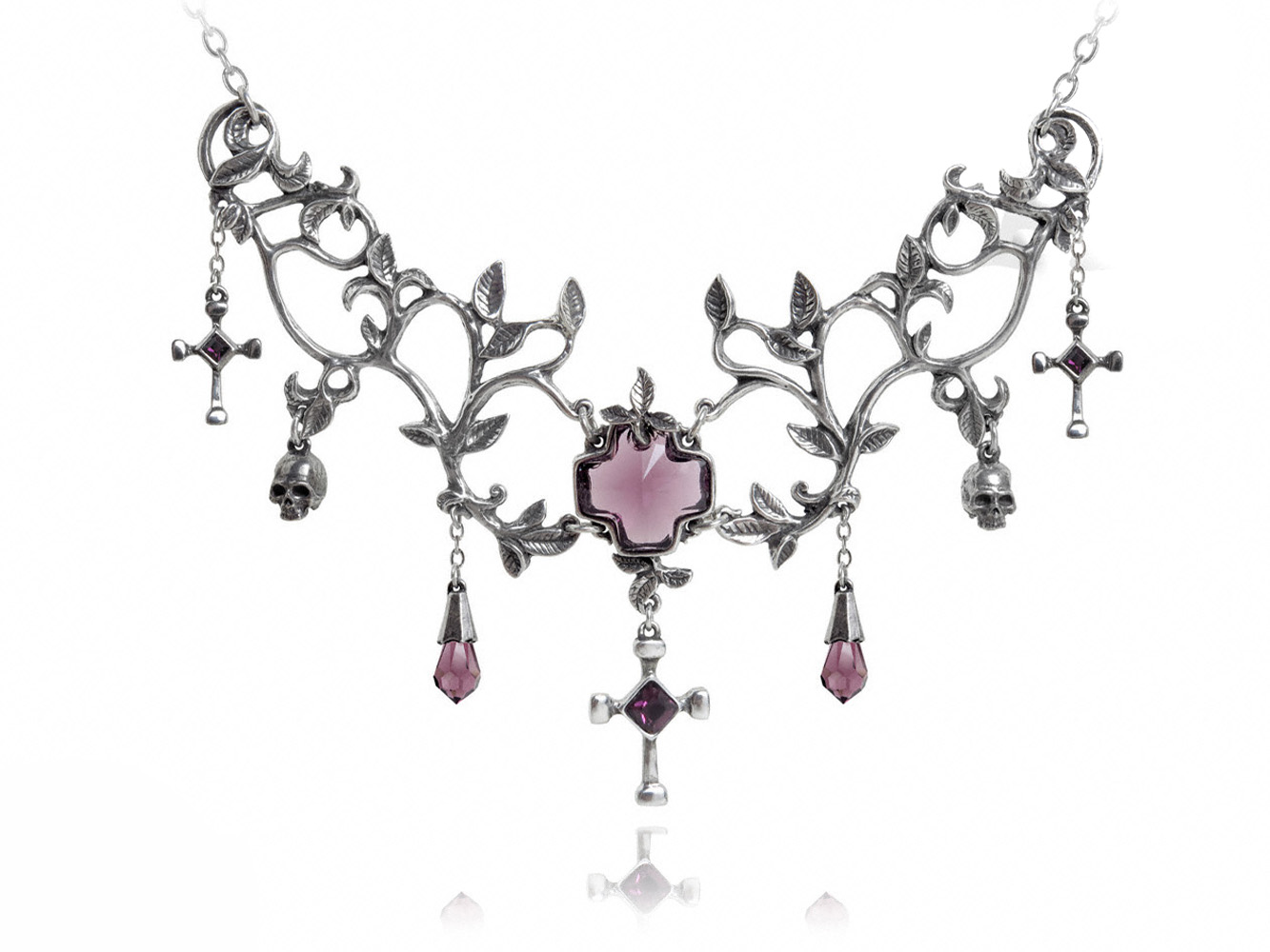 Подвеска Alchemy Gothic P683 Gods Acre Necklace - фото 1 - rockbunker.ru