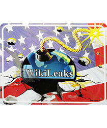 Табличка Wikileaks - фото 1 - rockbunker.ru