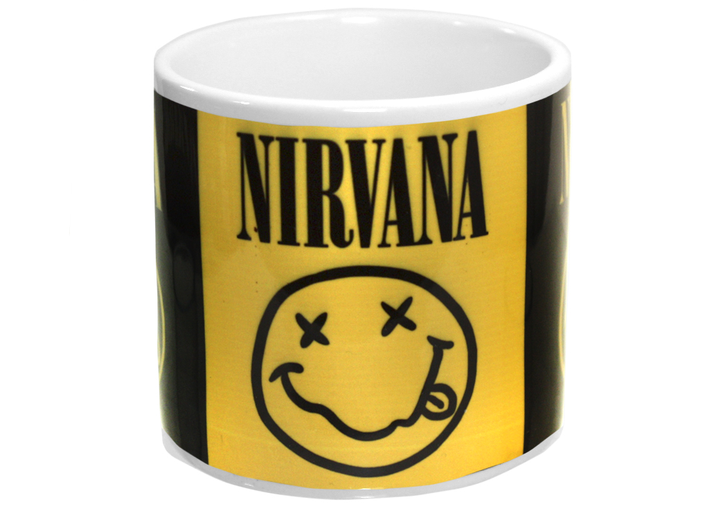 Чашка кофейная RockMerch Nirvana - фото 2 - rockbunker.ru