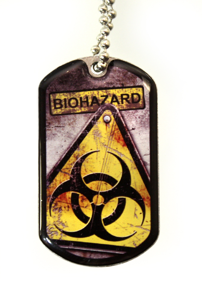 Жетон RockMerch Biohazard - фото 1 - rockbunker.ru