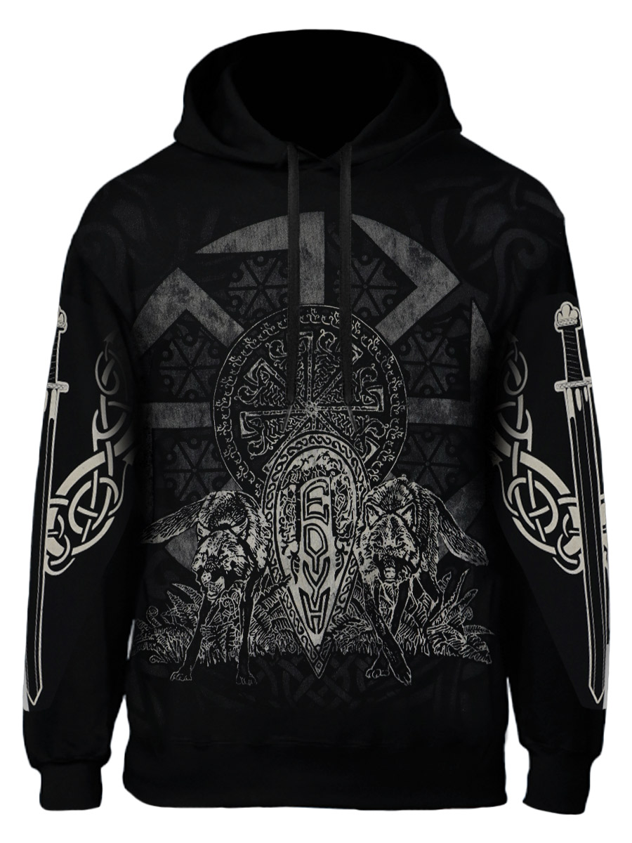 Толстовка Славянский Оберег - фото 1 - rockbunker.ru