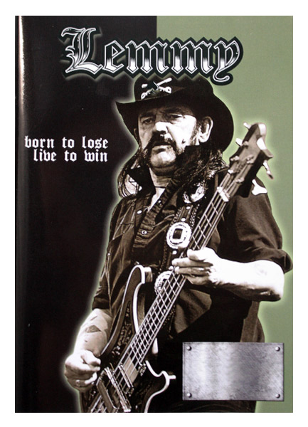 Тетрадь RockMerch Lemmy Kilmister - фото 1 - rockbunker.ru