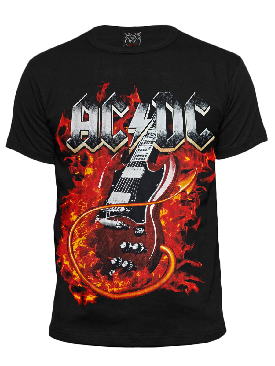 Футболка RockVolution AC DC - фото 1 - rockbunker.ru
