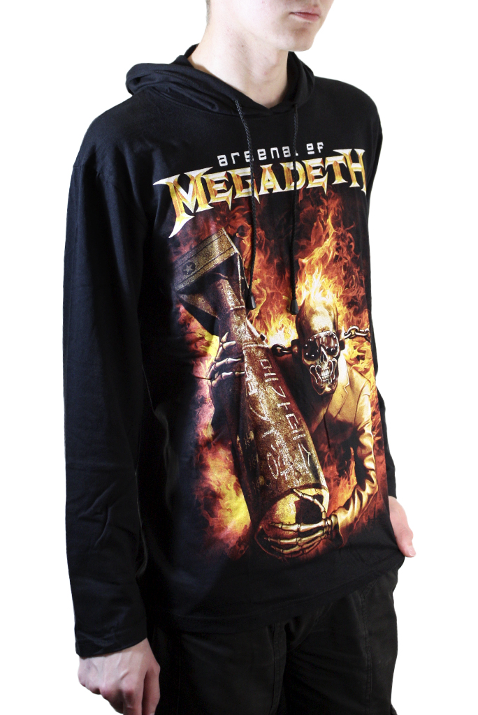 Толстовка Hot Rock Megadeth Arsenal Of Megadeth - фото 2 - rockbunker.ru