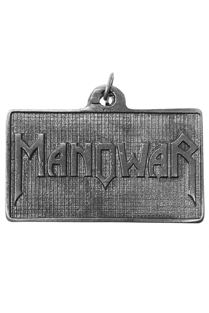 Кулон Manowar серый - фото 1 - rockbunker.ru