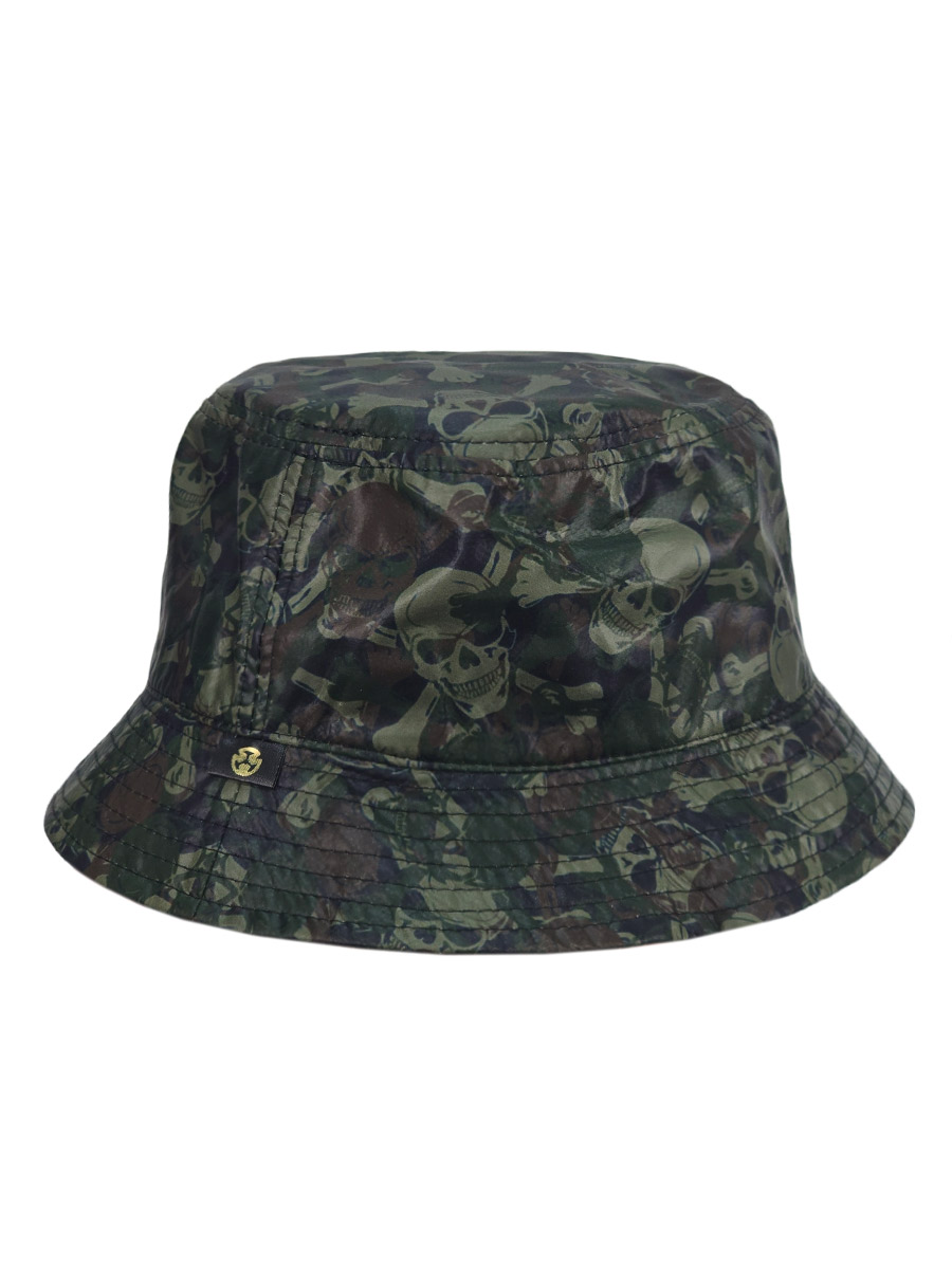 Панама Skulls Green - фото 1 - rockbunker.ru