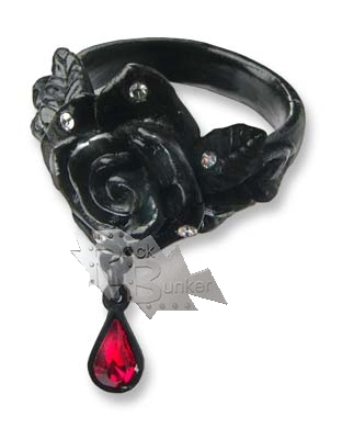 Кольцо Alchemy Gothic R155 Rose of Passion - фото 1 - rockbunker.ru