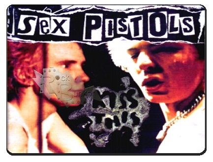 Коврик для мыши Sex Pistols - фото 1 - rockbunker.ru