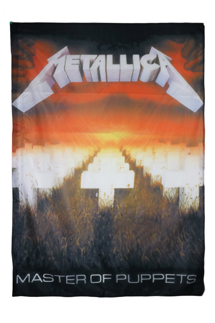 Флаг Metallica - фото 2 - rockbunker.ru
