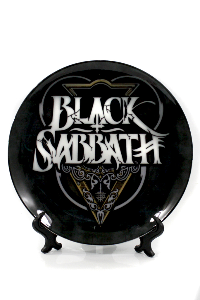 Тарелка Black Sabbath - фото 1 - rockbunker.ru