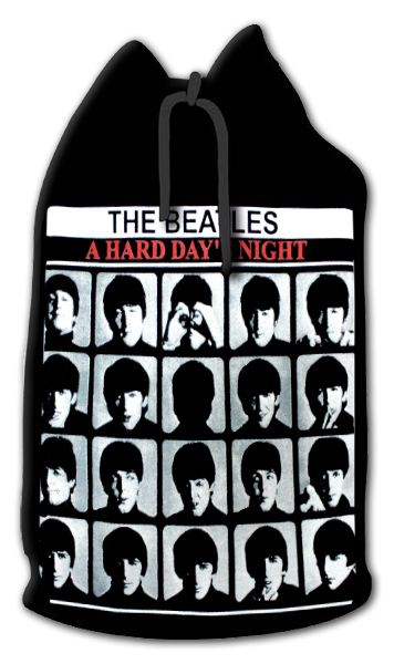 Торба The Beatles A hard days night текстильная - фото 1 - rockbunker.ru