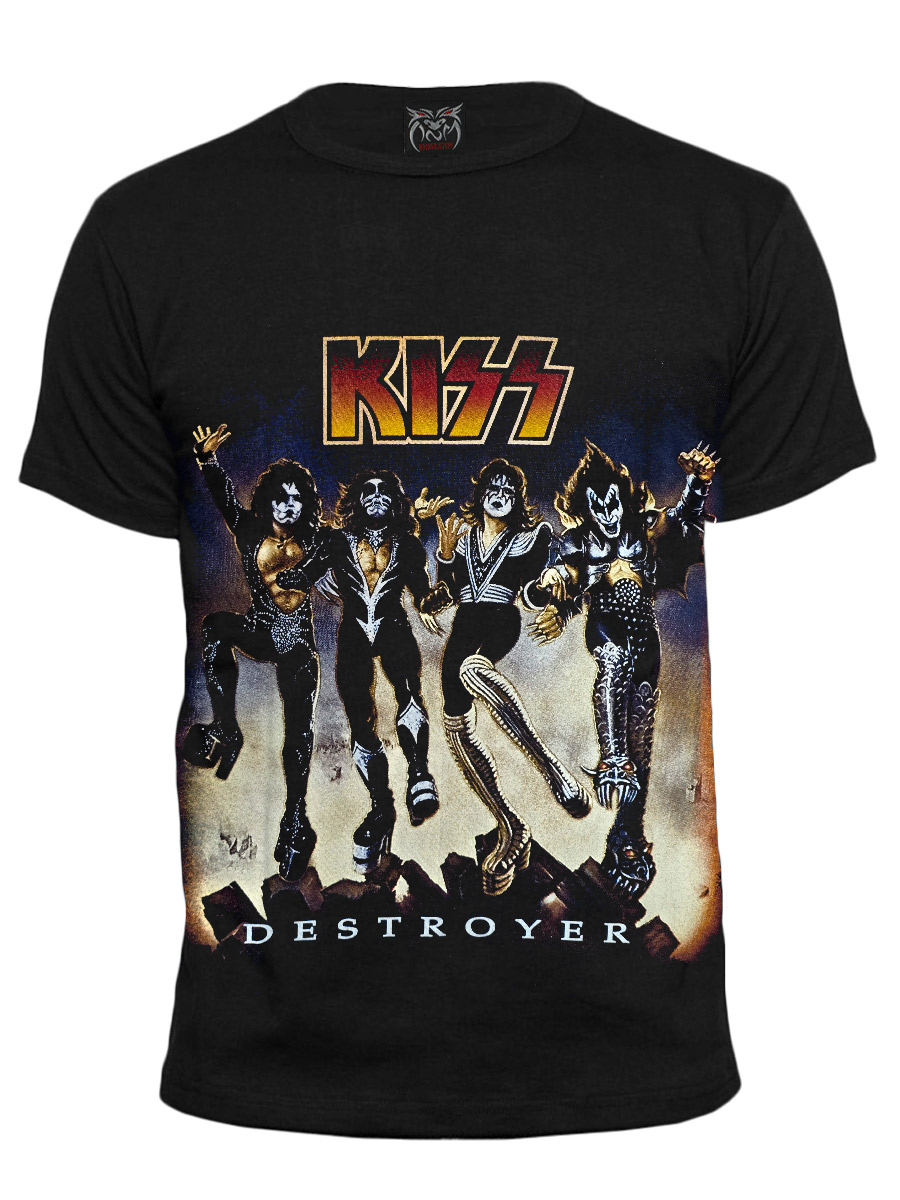 Футболка RockVolution Kiss - фото 1 - rockbunker.ru