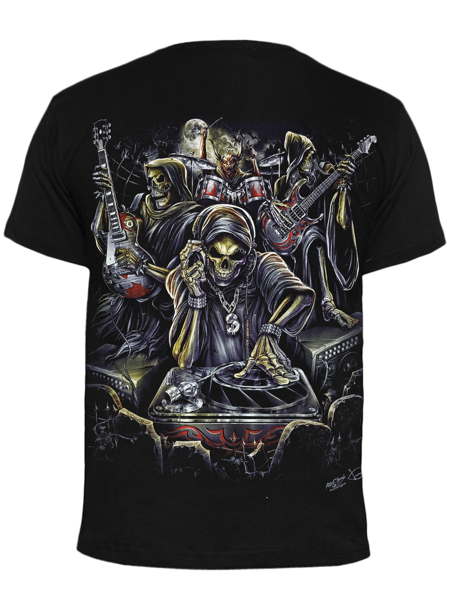 Футболка Rock Chang Диджей Смерть - фото 2 - rockbunker.ru