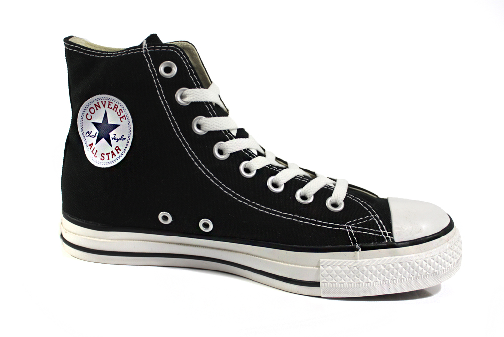 Кеды Converse All Star Core Classic Black 8 блоков черные - фото 1 - rockbunker.ru