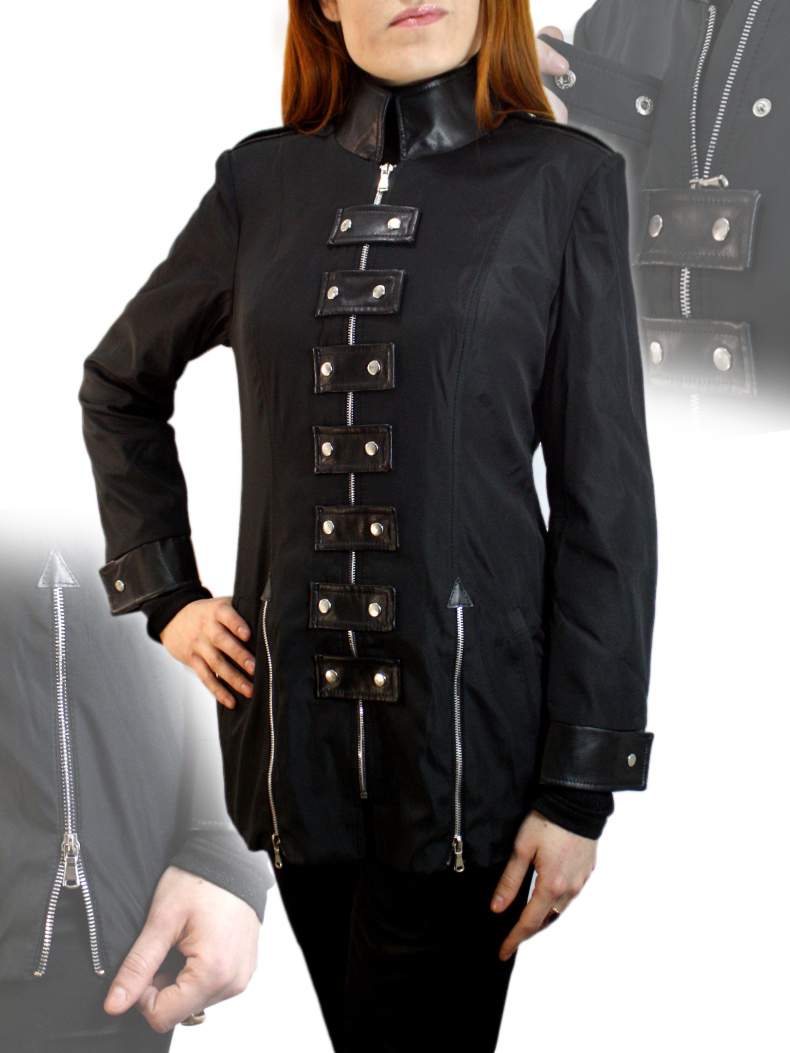 Куртка женская Милитари - фото 1 - rockbunker.ru