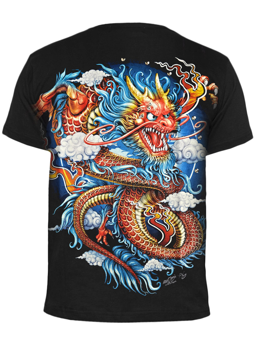 Футболка Rock Chang Dragon - фото 3 - rockbunker.ru