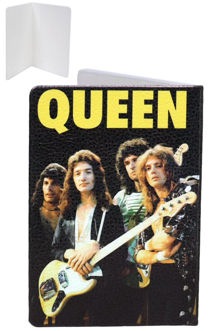 Обложка на паспорт RockMerch Queen - фото 2 - rockbunker.ru