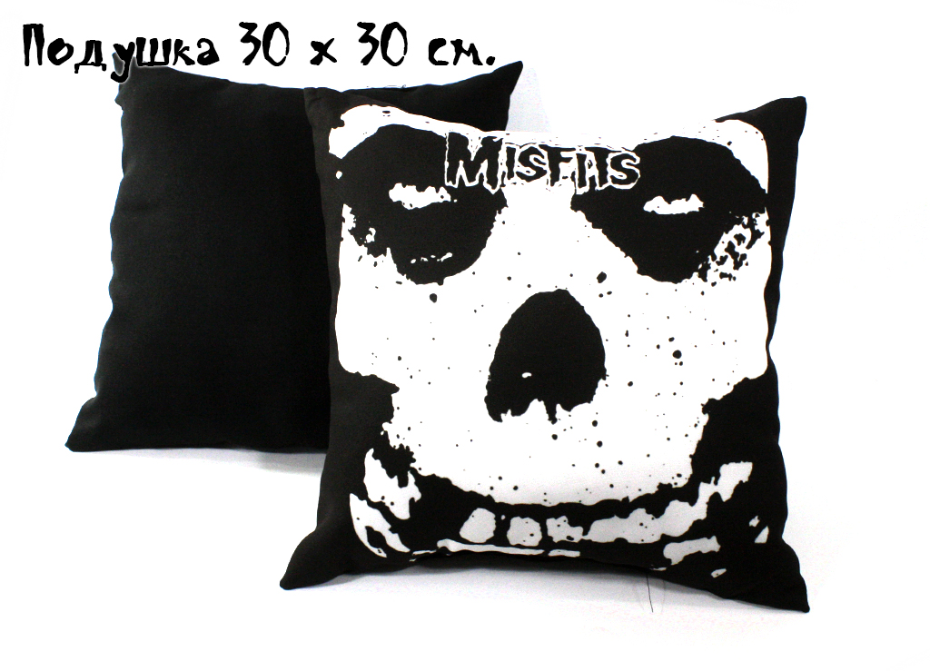 Подушка Misfits - фото 2 - rockbunker.ru