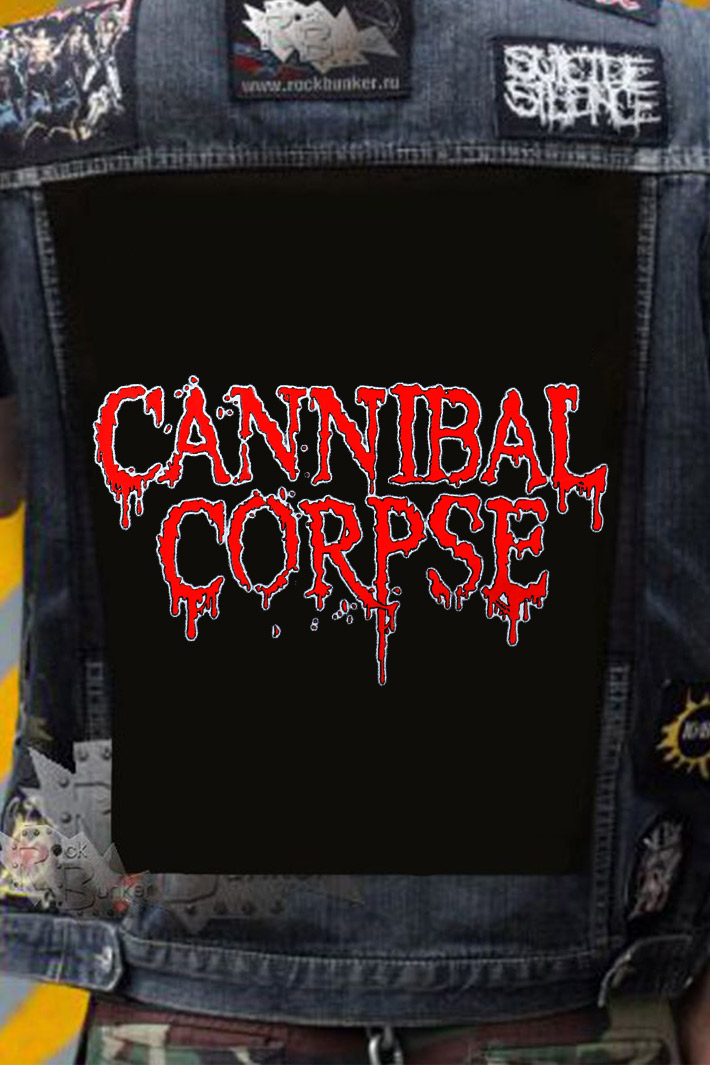 Нашивка Cannibal Corpse - фото 1 - rockbunker.ru