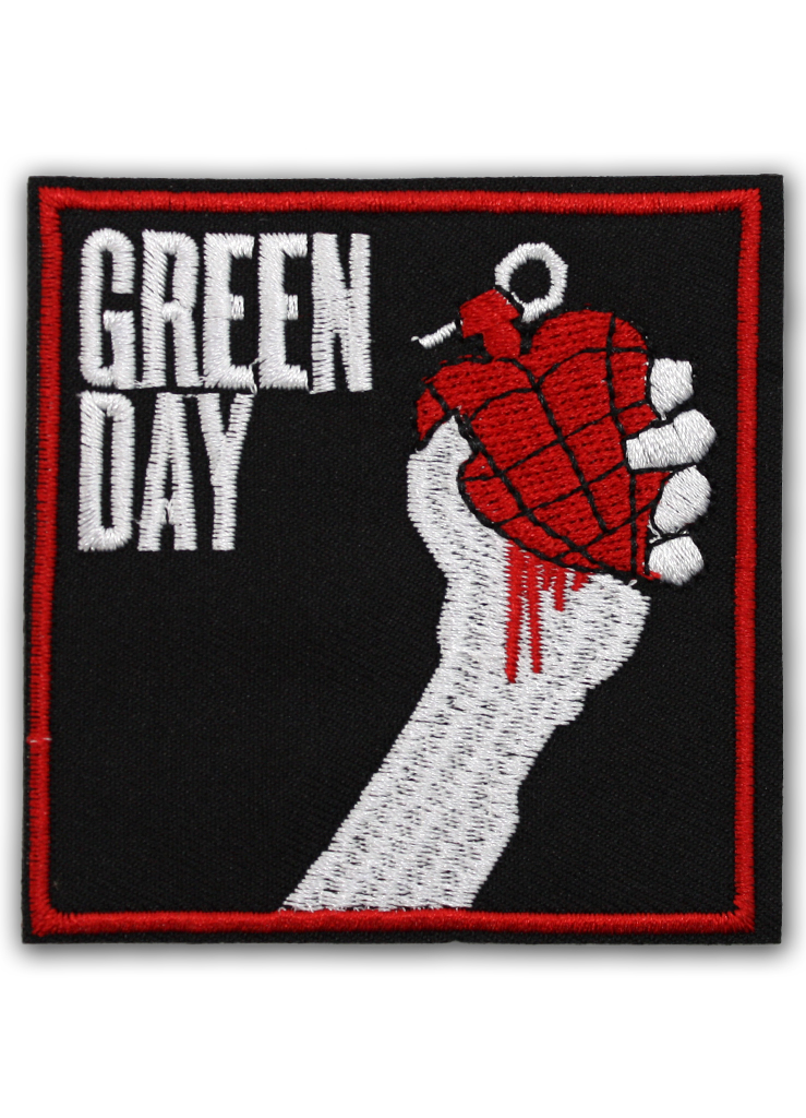 Термонашивка Green Day American Idiot - фото 1 - rockbunker.ru