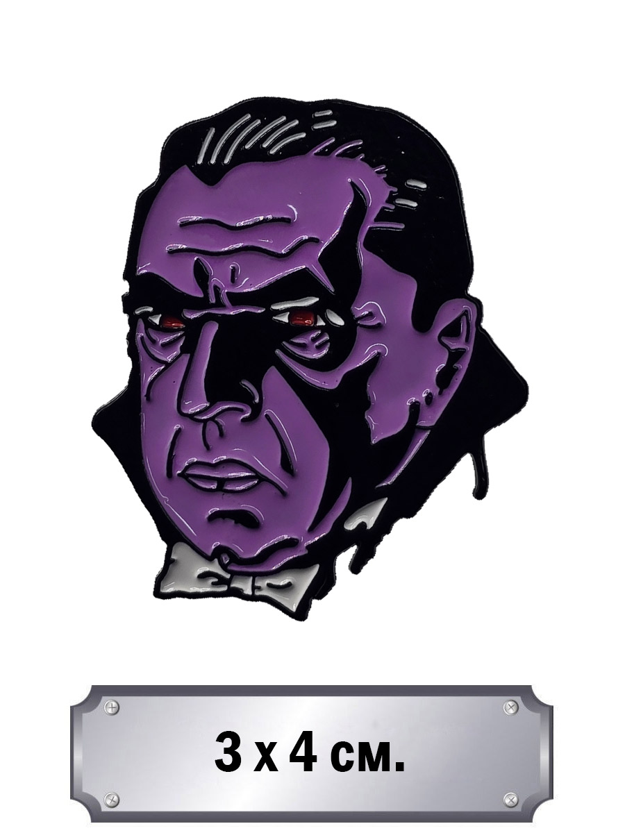 Значок Дракула - фото 1 - rockbunker.ru