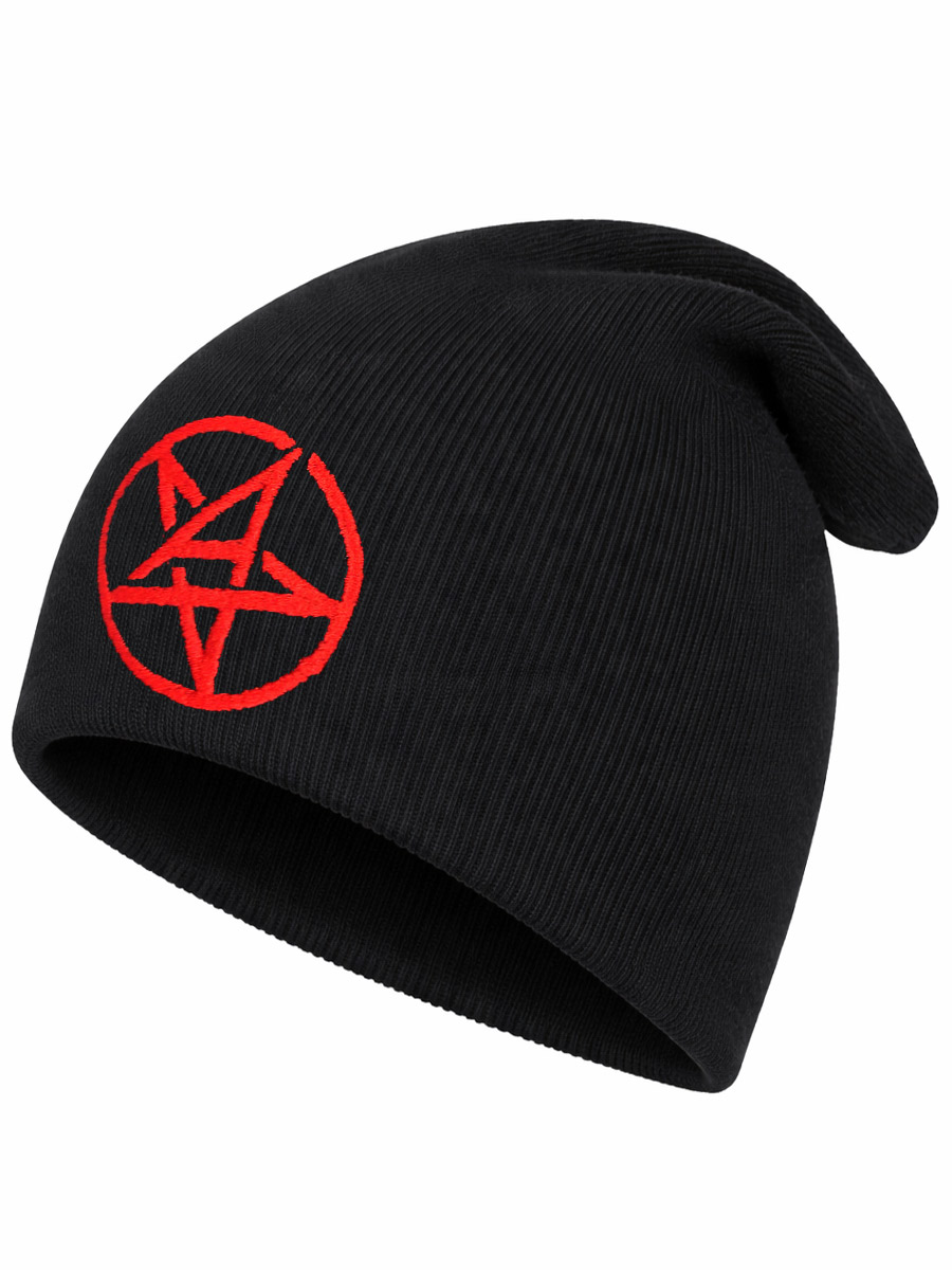 Шапка Antrax красная - фото 2 - rockbunker.ru