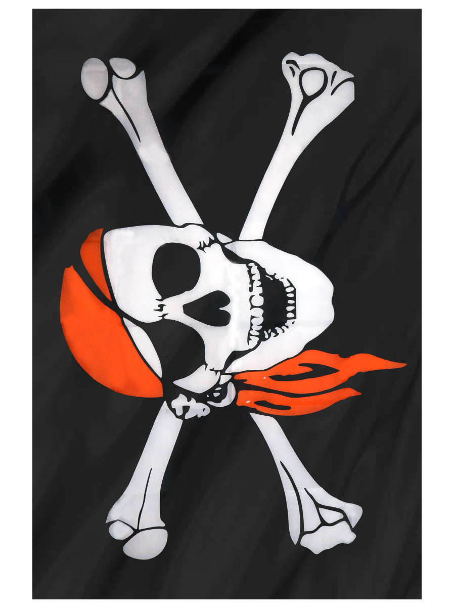 Флаг Роджер в бандане - фото 1 - rockbunker.ru