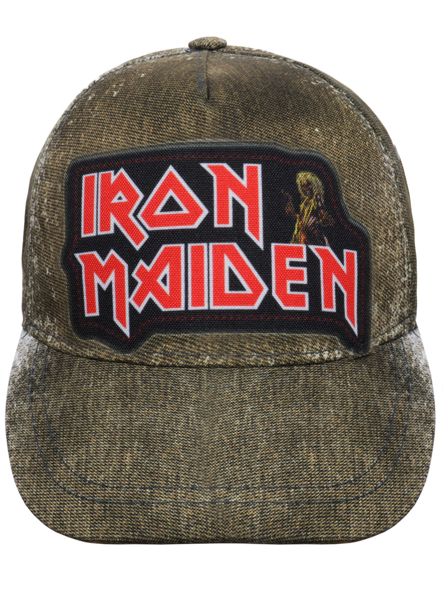 Бейсболка Iron Maiden - фото 2 - rockbunker.ru