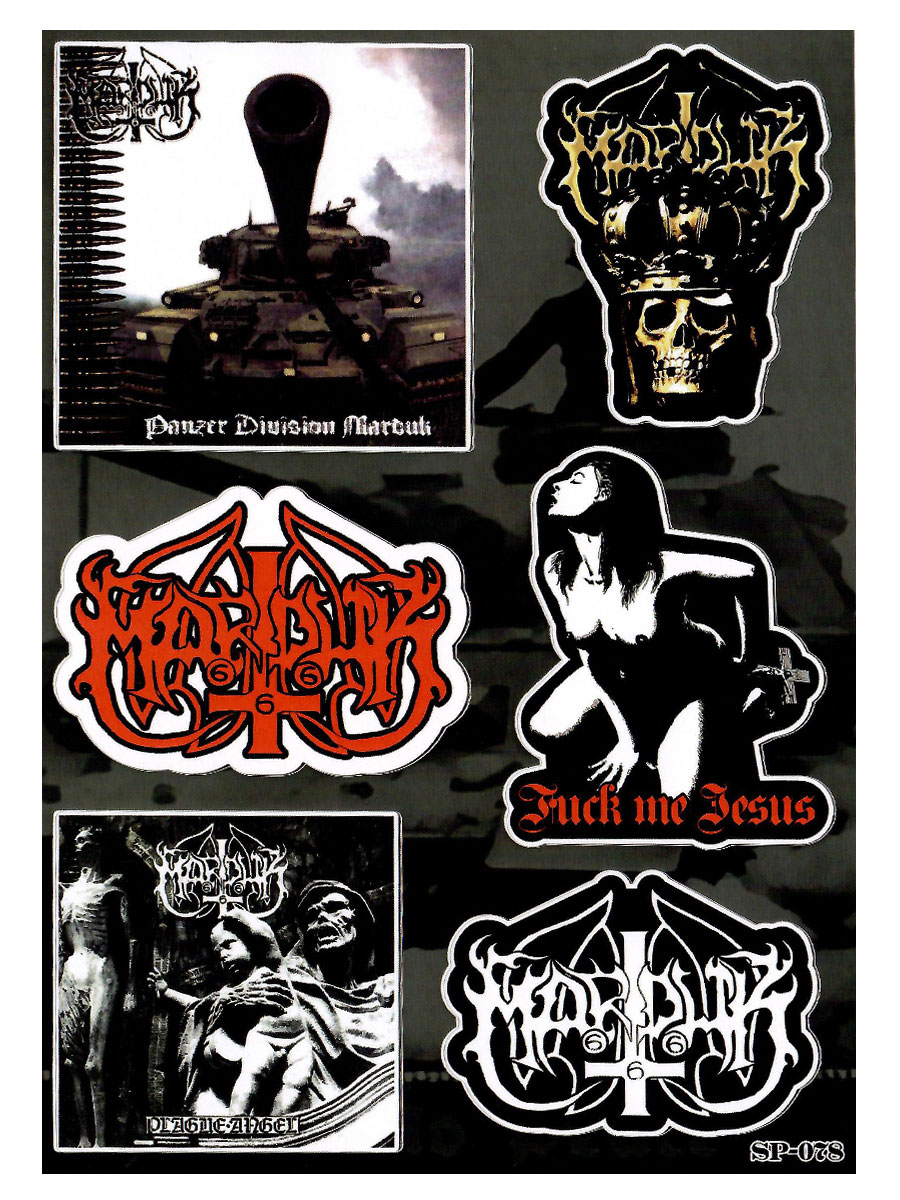 Набор стикеров Marduk - фото 2 - rockbunker.ru