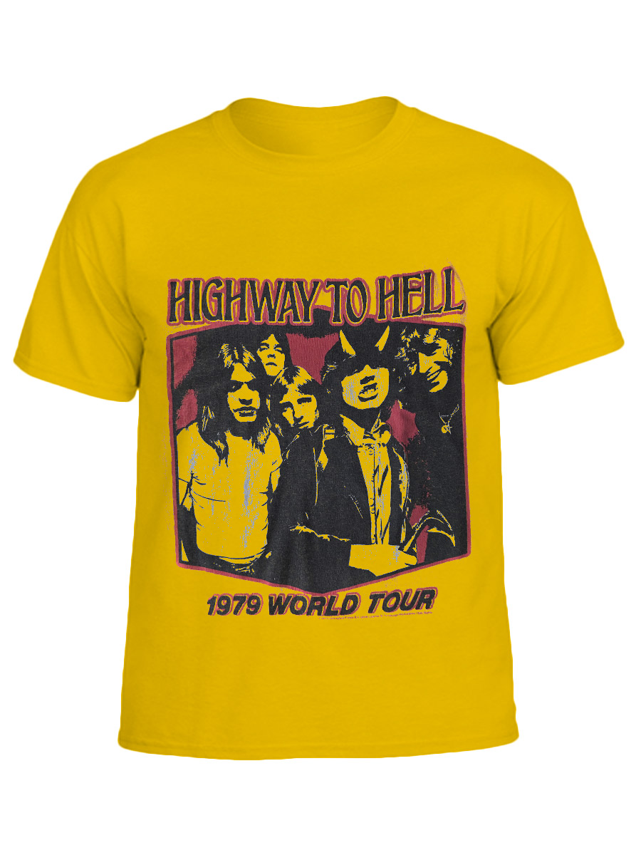 Футболка AC DC  - фото 1 - rockbunker.ru