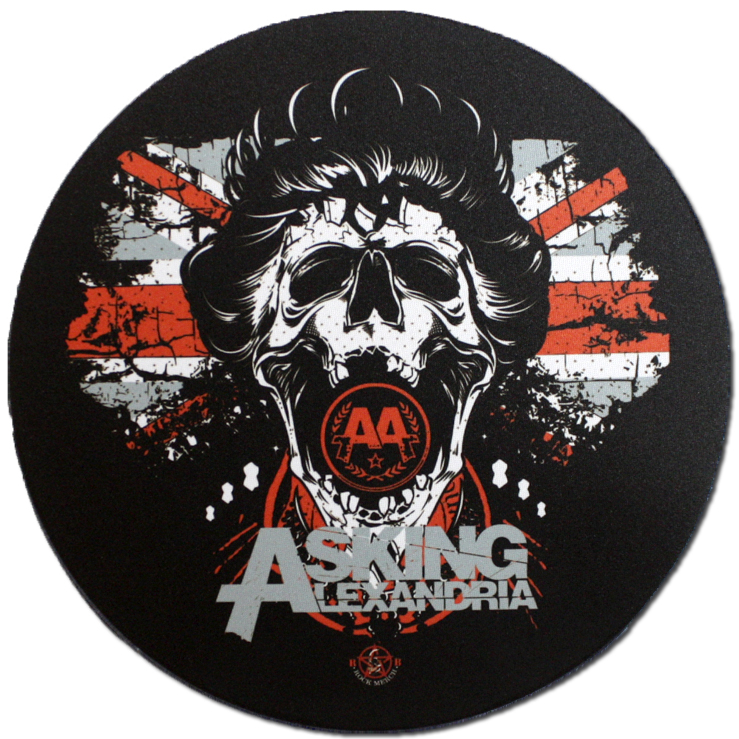 Коврик для мыши RockMerch Asking Alexandria - фото 1 - rockbunker.ru