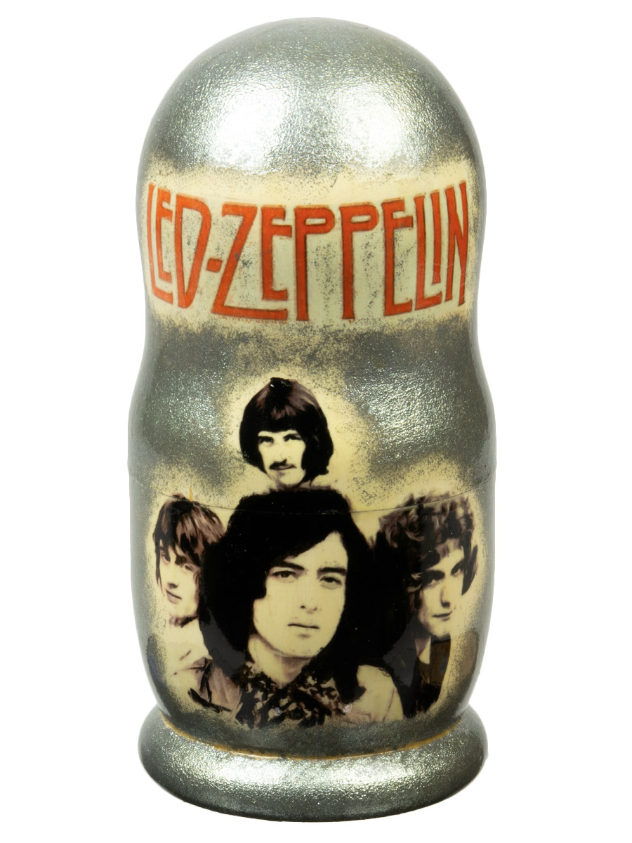 Матрешка Led Zeppelin - фото 2 - rockbunker.ru