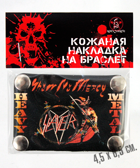 Накладка на браслет RockMerch Slayer - фото 3 - rockbunker.ru