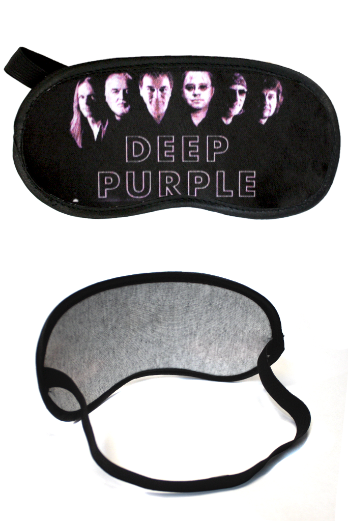 Маска для сна Deep Purple - фото 2 - rockbunker.ru
