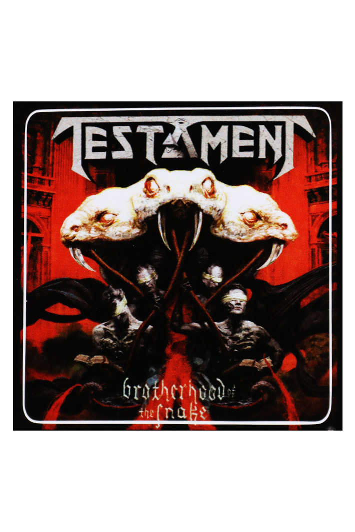 Наклейка-стикер Rock Merch Testament - фото 1 - rockbunker.ru