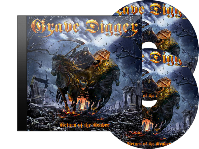 CD Диск Grave Digger The Return Of The Reaper 2CD - фото 1 - rockbunker.ru