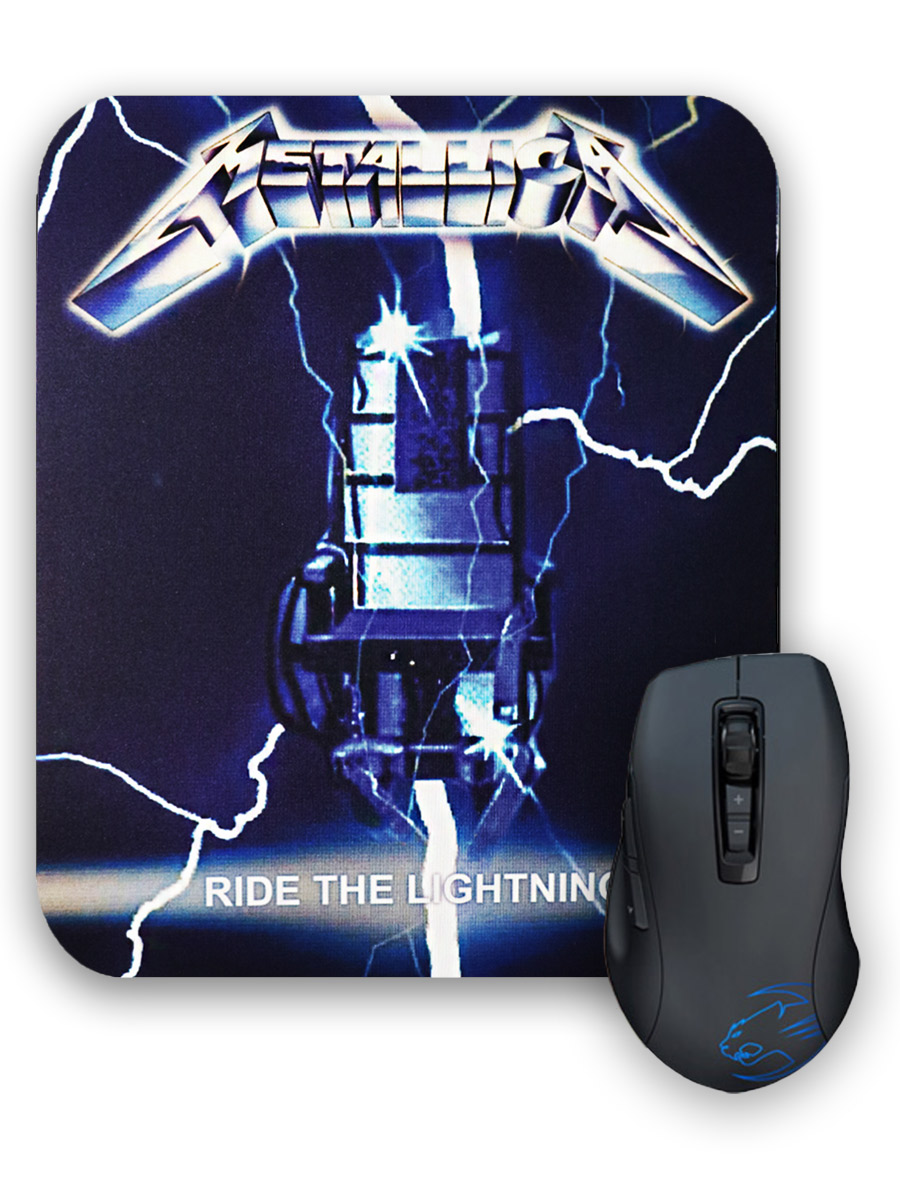 Коврик для мыши Metallica - фото 1 - rockbunker.ru