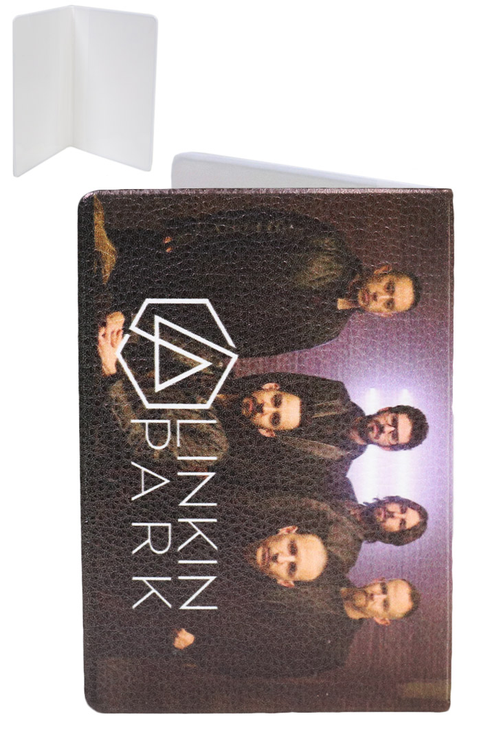 Обложка на паспорт RockMerch Linkin Park - фото 2 - rockbunker.ru
