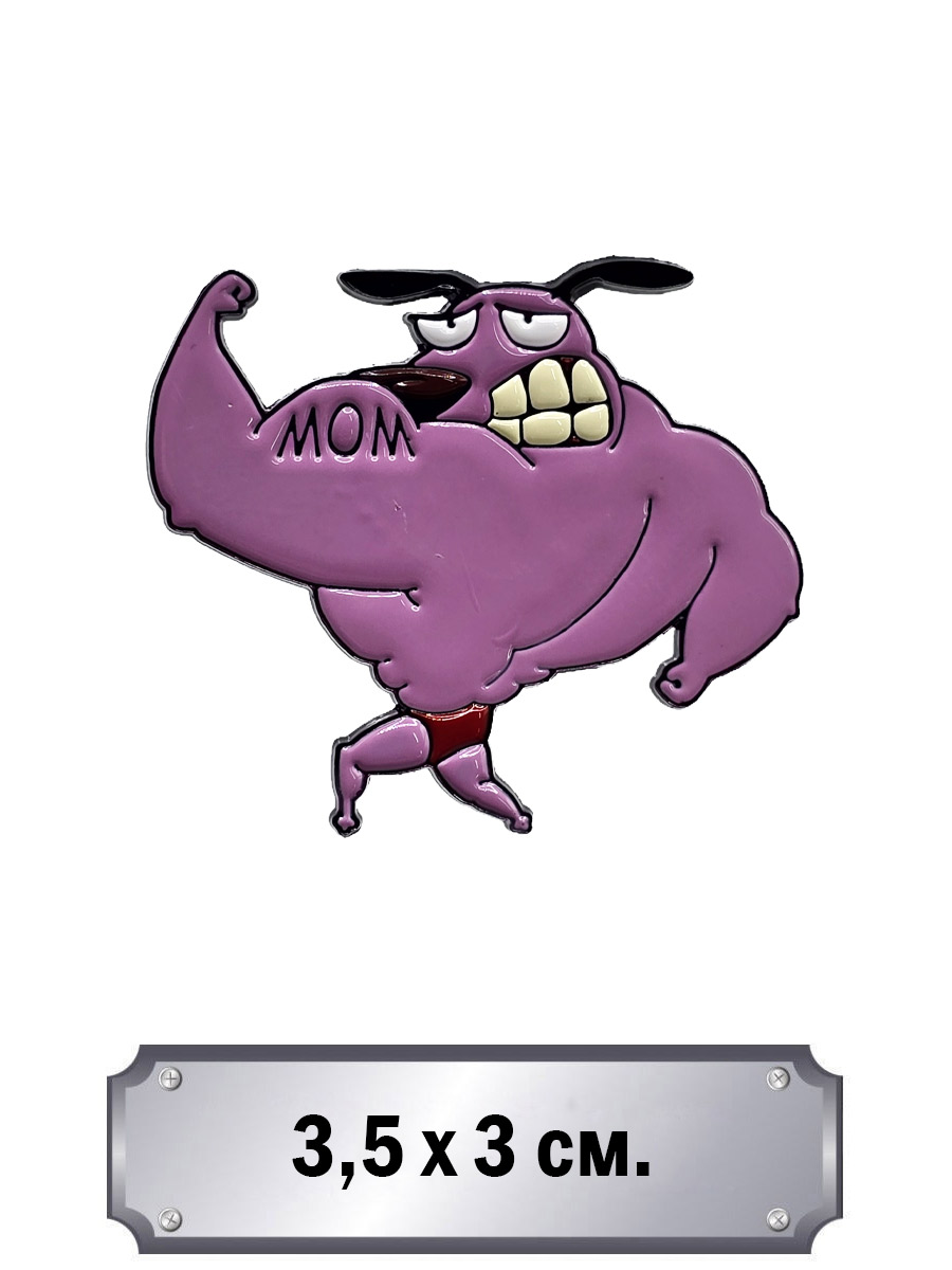 Значок Кураж Качок - фото 1 - rockbunker.ru