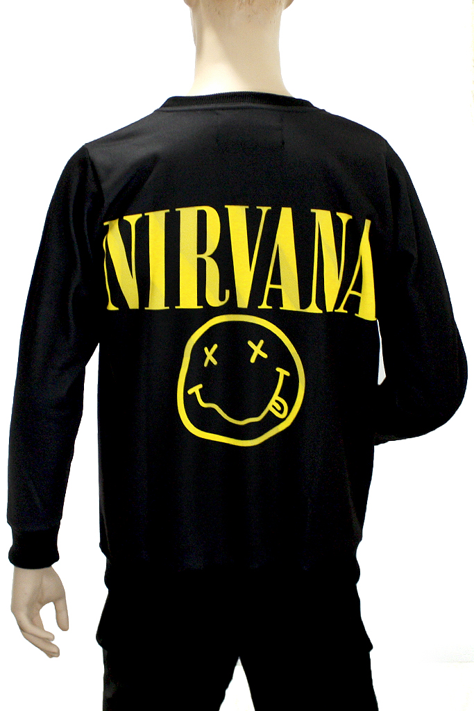 Свитшот Nirvana - фото 2 - rockbunker.ru