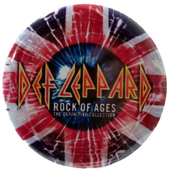 Значок Deff Leppard Rock of Ages The definitive cpllection - фото 1 - rockbunker.ru