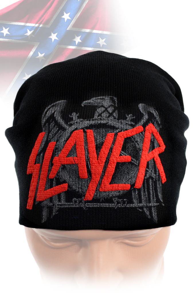 Шапка Slayer - фото 1 - rockbunker.ru