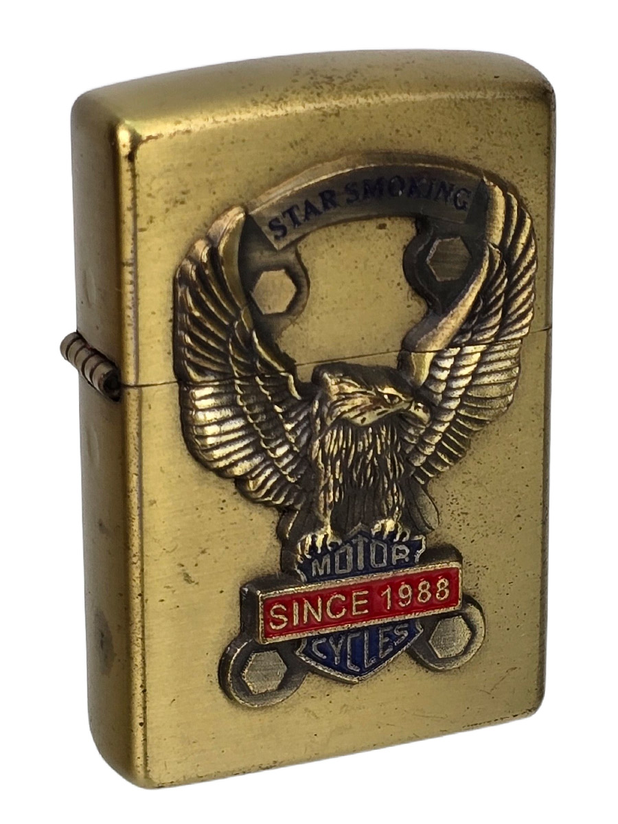 Зажигалка бензиновая Star Smoking Eagle - фото 1 - rockbunker.ru