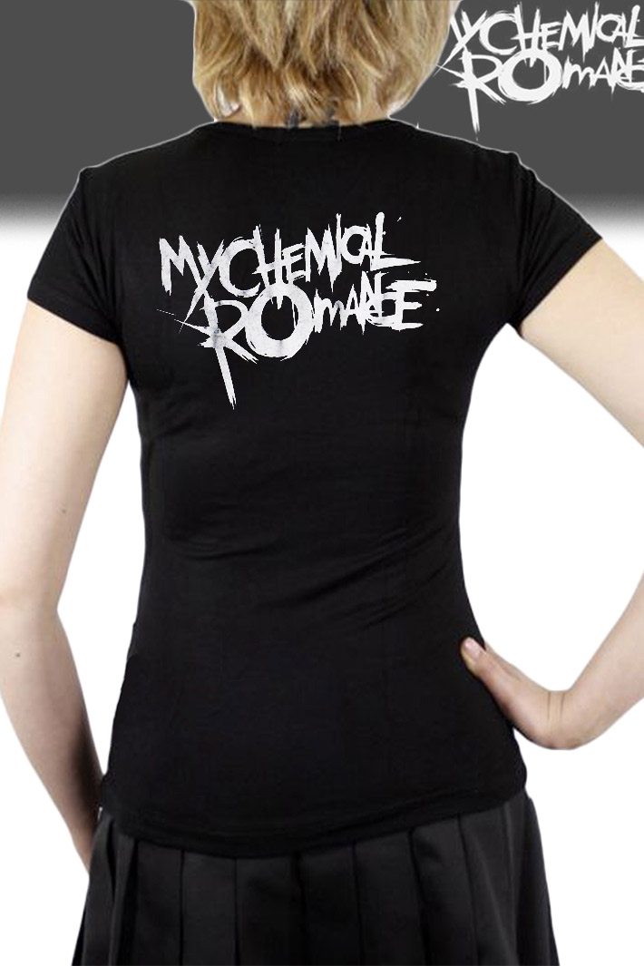 Футболка Rock Merch женская My Chemical Romance - фото 2 - rockbunker.ru