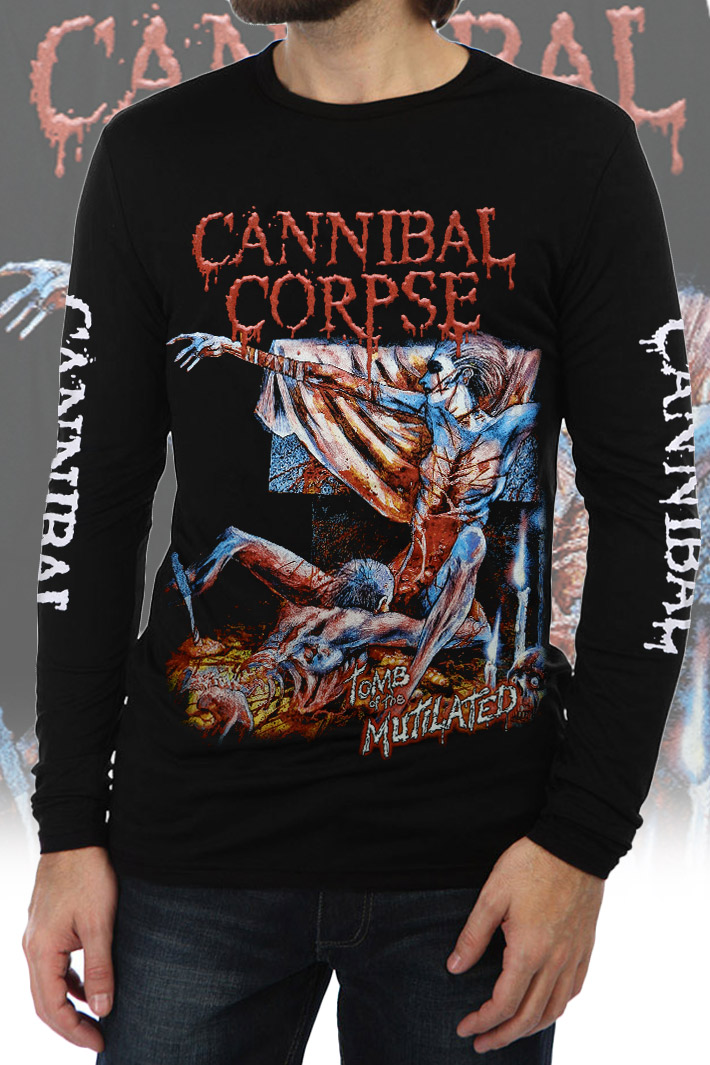 Лонгслив Hot Rock Cannibal Corpse - фото 1 - rockbunker.ru