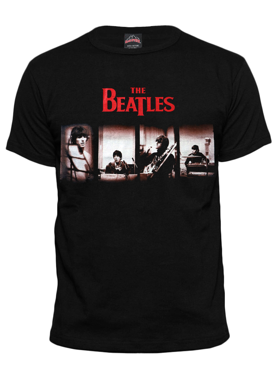 Футболка Rock Tees Beatles - фото 1 - rockbunker.ru