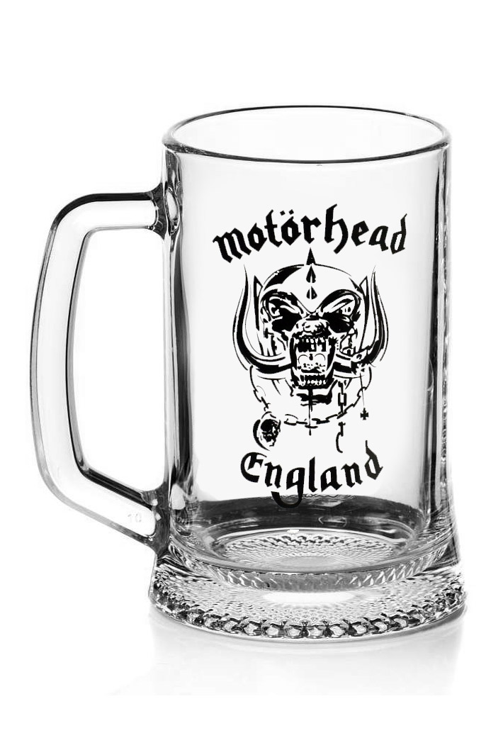 Кружка пивная RockMerch Motorhead - фото 1 - rockbunker.ru