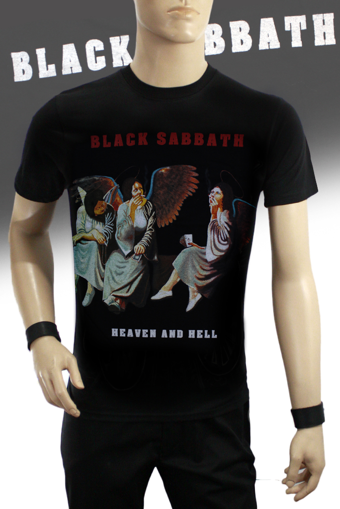 Футболка Black Sabbath Heaven and Hell - фото 1 - rockbunker.ru